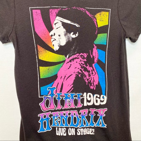 CHASER Jimi Hendrix t-shirt 🖤🎸🌈 - Picture 10 of 10